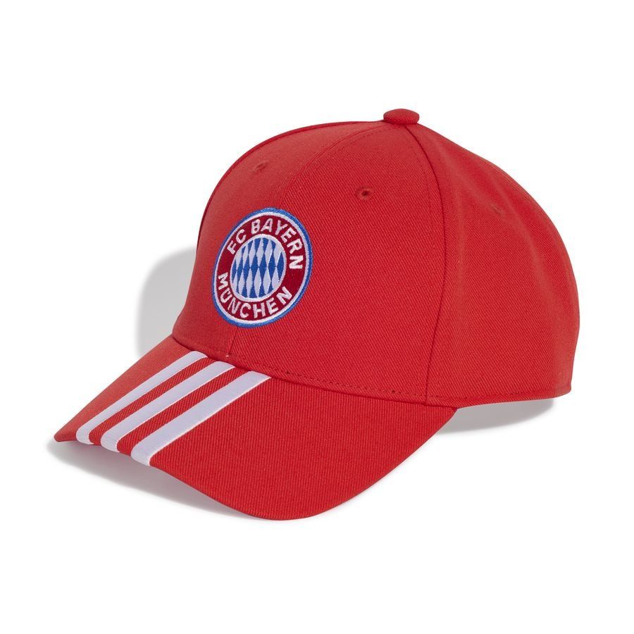 Bayern München Baseball Cap - Red/White - Men's-SoccerKits Hub | Buy Soccer Jerseys Online